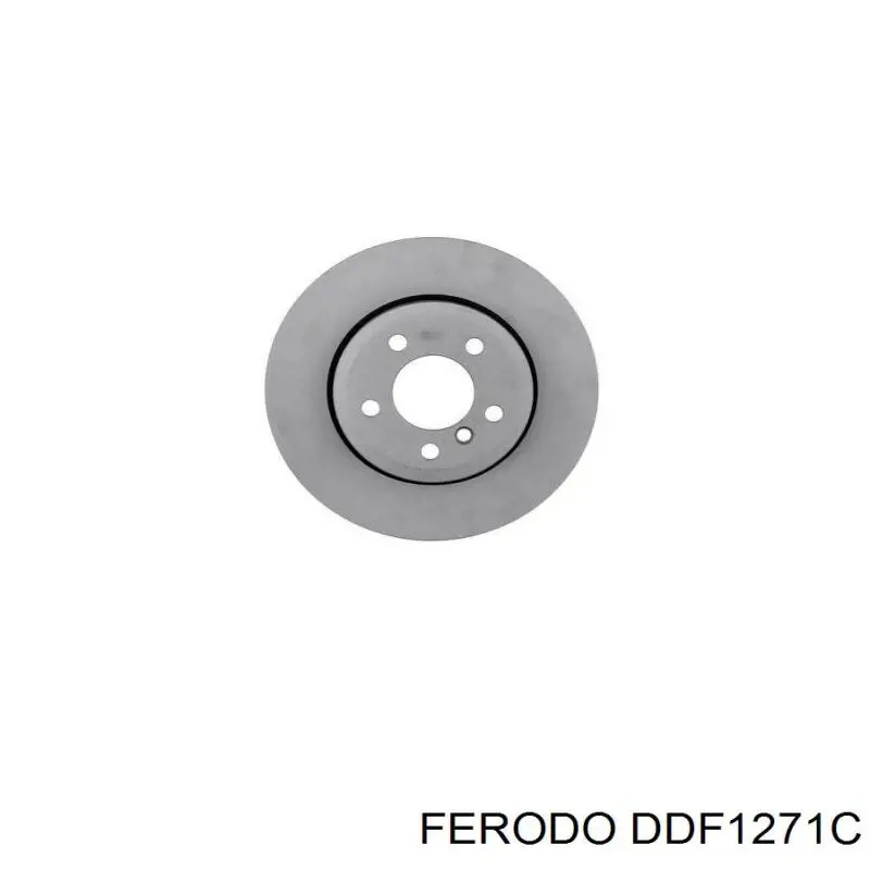 Гальмівні диски передні DDF1271C Ferodo