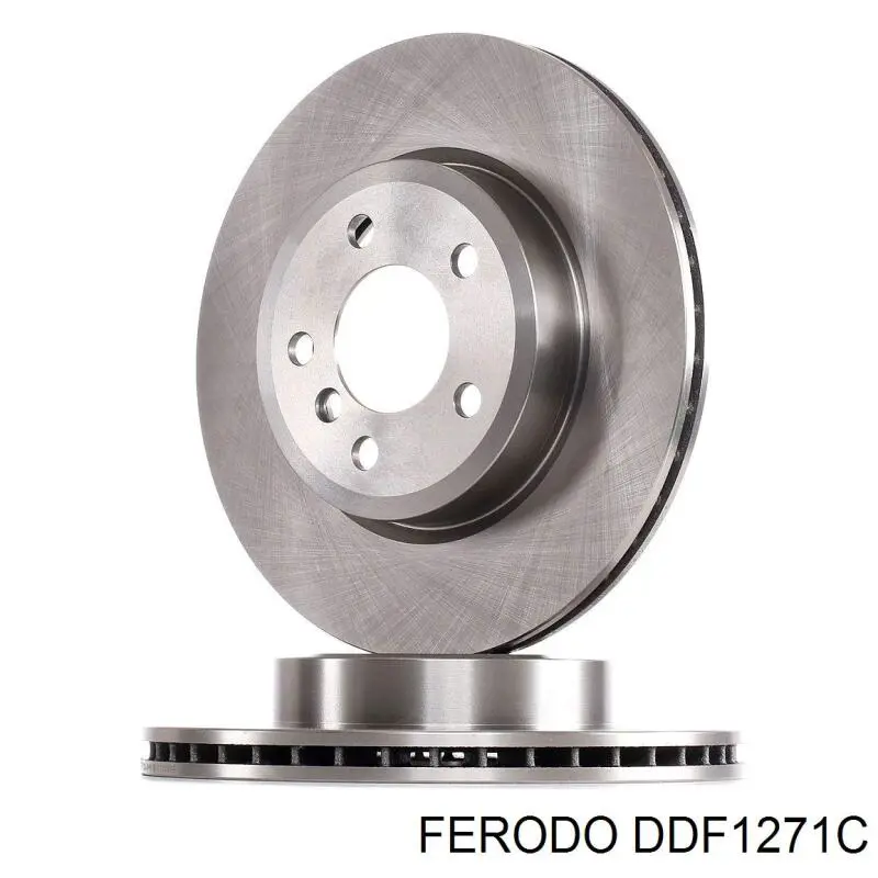 DDF1271C Ferodo диск гальмівний передній