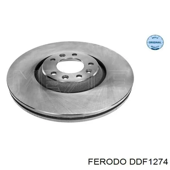 DDF1274 Ferodo диск гальмівний передній