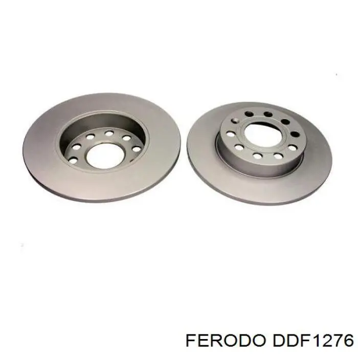 Купити DDF1276 Ferodo Диск заднього гальма