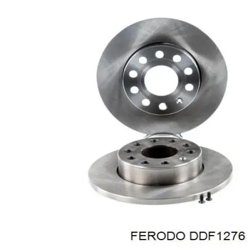 DDF1276 Ferodo диск гальмівний задній