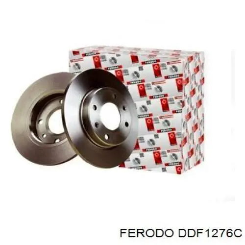 DDF1276C Ferodo диск гальмівний задній