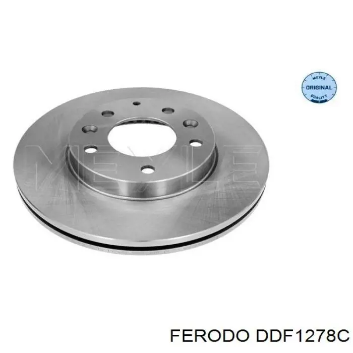 Диск переднього гальма Ferodo DDF1278C ціна, від 41.32 USD