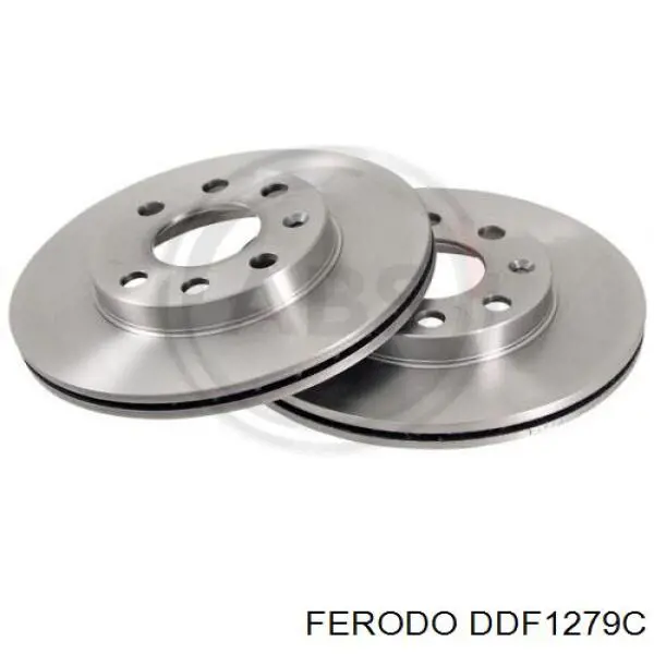 DDF1279C Ferodo Гальмо дискове переднє