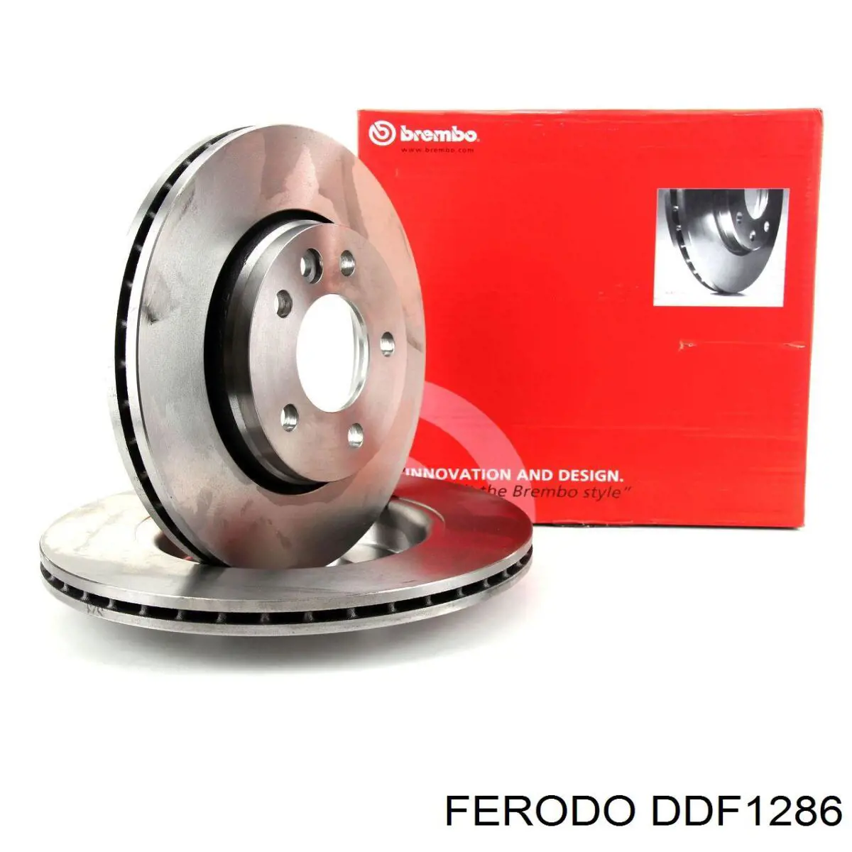 Гальмівні диски DDF1286 Ferodo