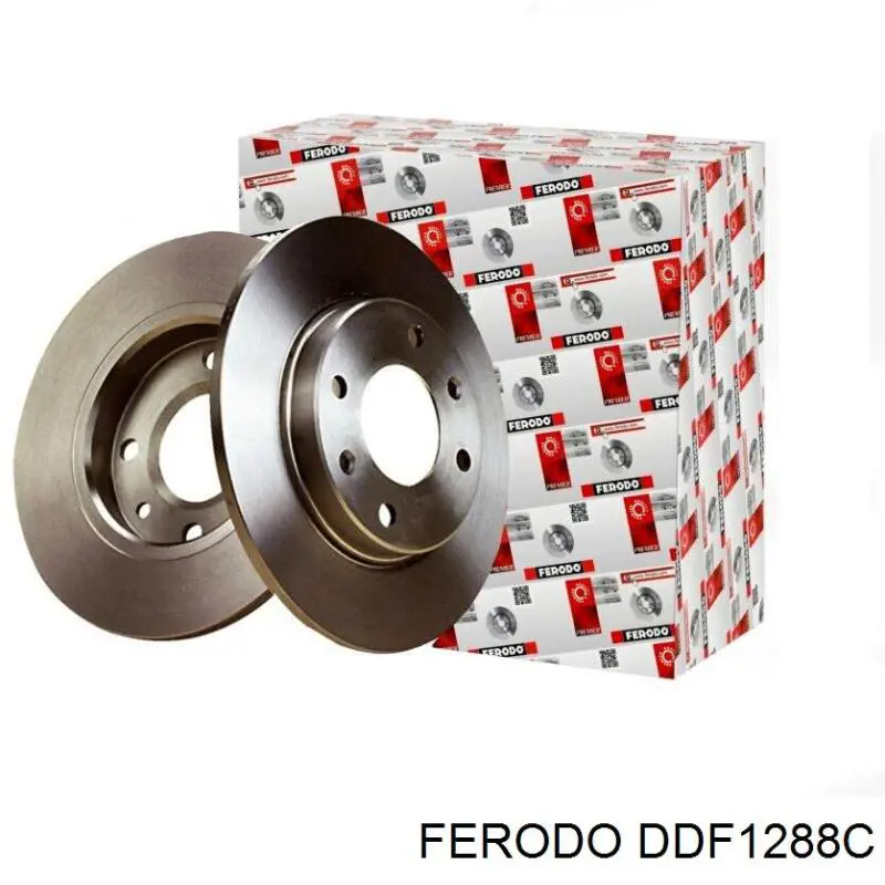 Задні дискові гальма Ferodo DDF1288C ціна, від 31.14 USD
