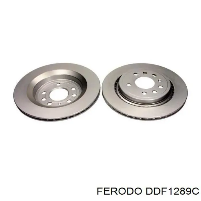 Гальмівні диски DDF1289C Ferodo