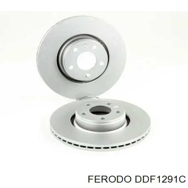 DDF1291C Ferodo диск гальмівний передній