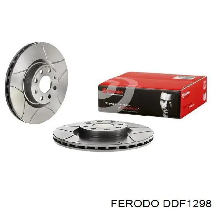 Гальмівні диски передні DDF1298 Ferodo