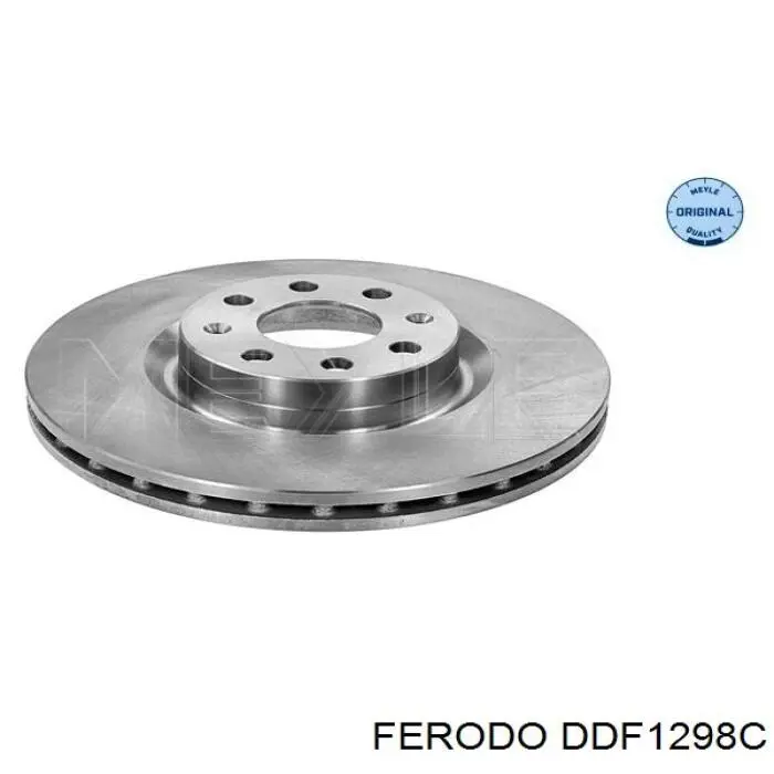 DDF1298C Ferodo диск гальмівний передній