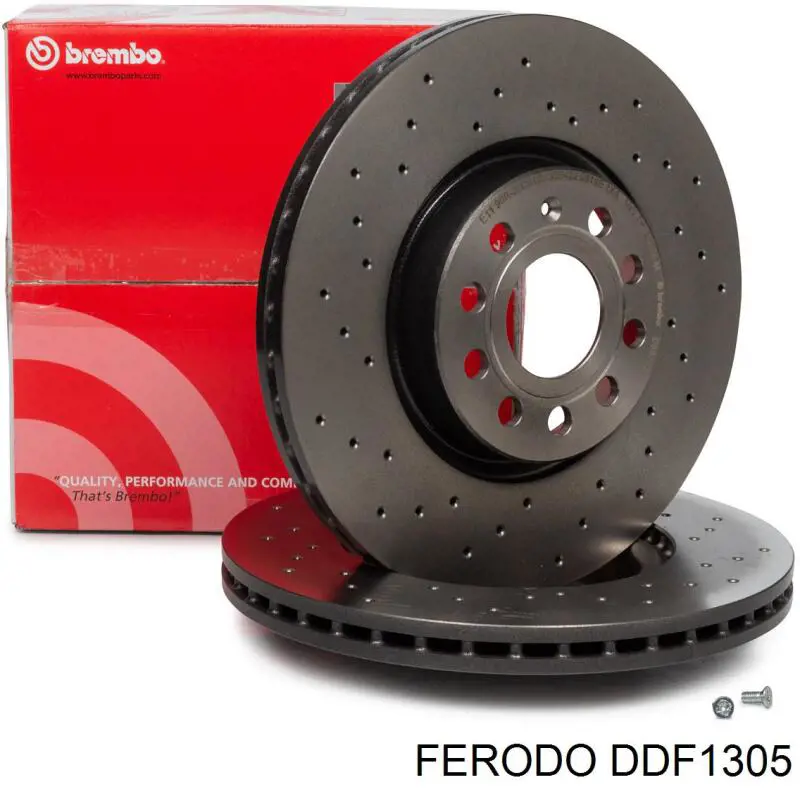 Купити DDF1305 Ferodo Ротор гальмівний