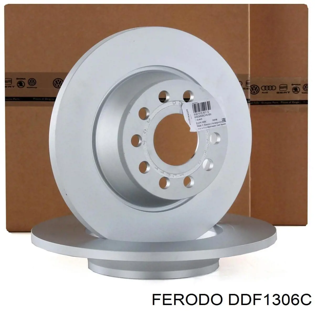 Гальмівні диски DDF1306C Ferodo