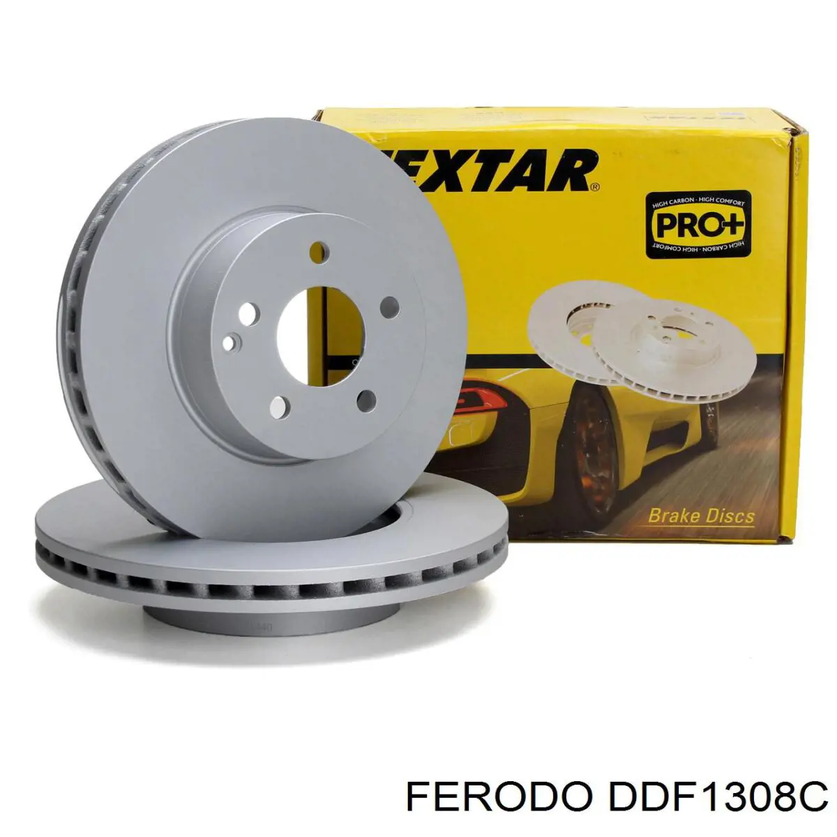 Диск гальмівний задній Ferodo DDF1308C