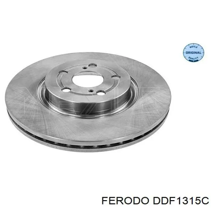 DDF1315C Ferodo диск гальмівний передній