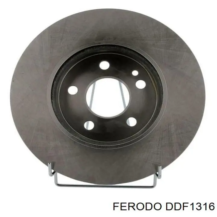 DDF1316 Ferodo диск гальмівний передній
