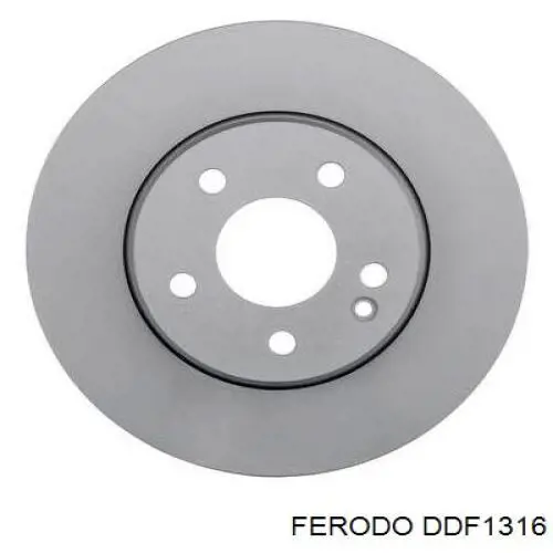 Диск переднього гальма Ferodo DDF1316 ціна, від 50.44 USD