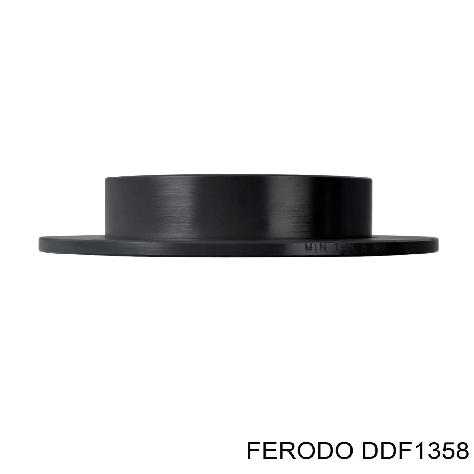 Диск гальмівний задній Ferodo DDF1358