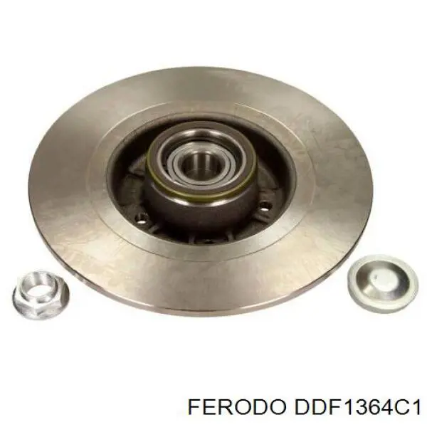 DDF1364C1 Ferodo Дискові гальма
