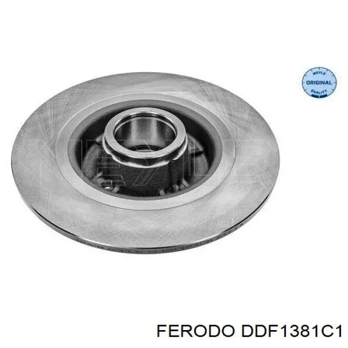 Задні дискові гальма Ferodo DDF1381C1 ціна, від 40.63 USD