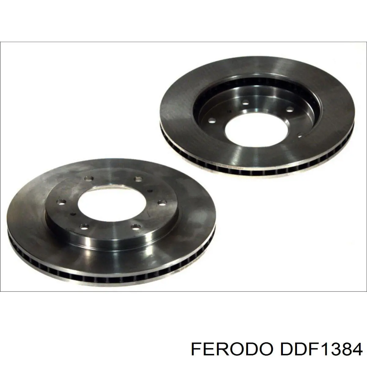 DDF1384 Ferodo Гальмо дискове переднє