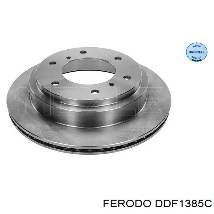 Гальмівні диски DDF1385C Ferodo