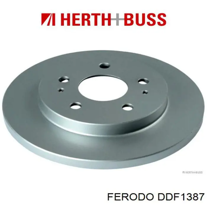 Гальмівні диски передні DDF1387 Ferodo