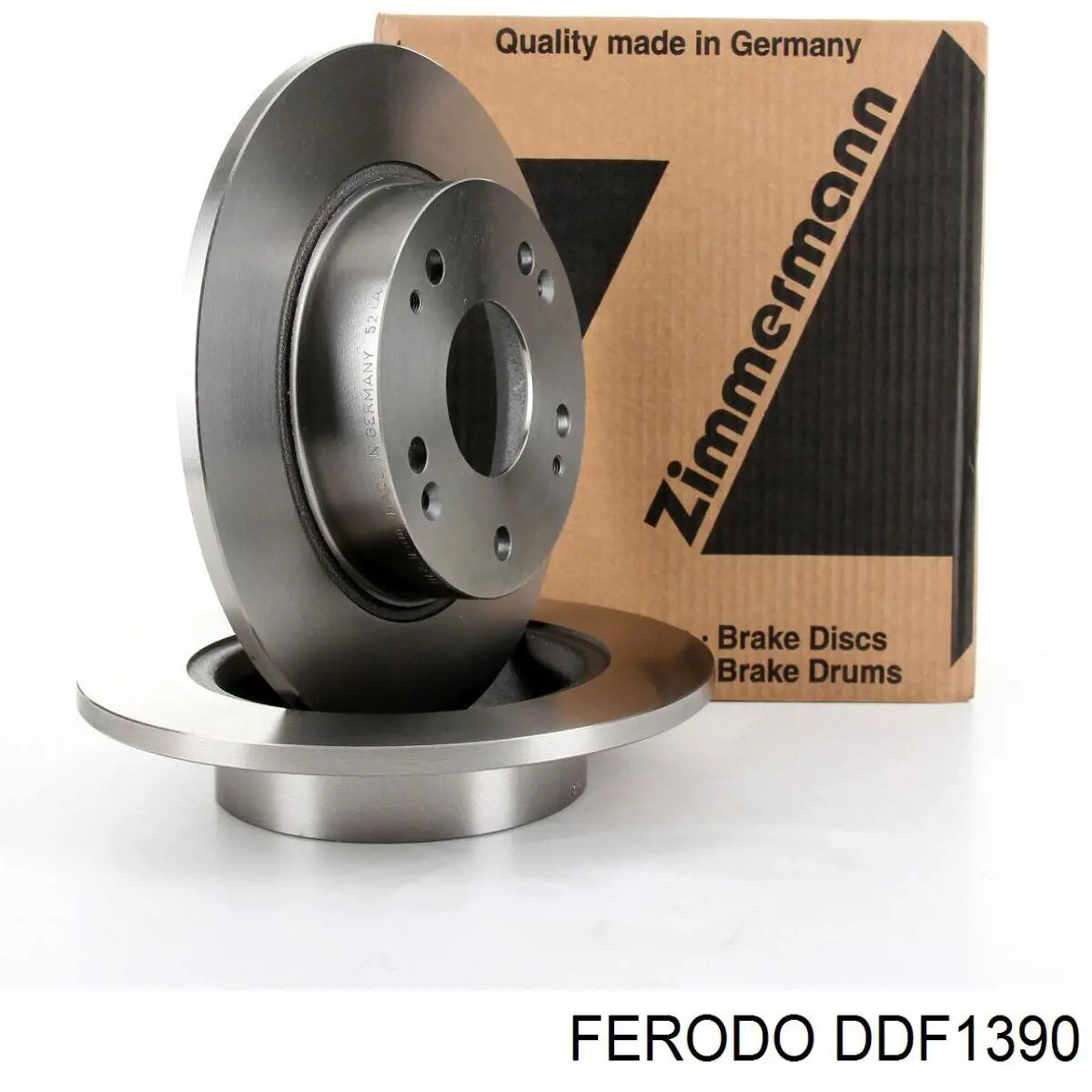 Гальмівні диски DDF1390 Ferodo