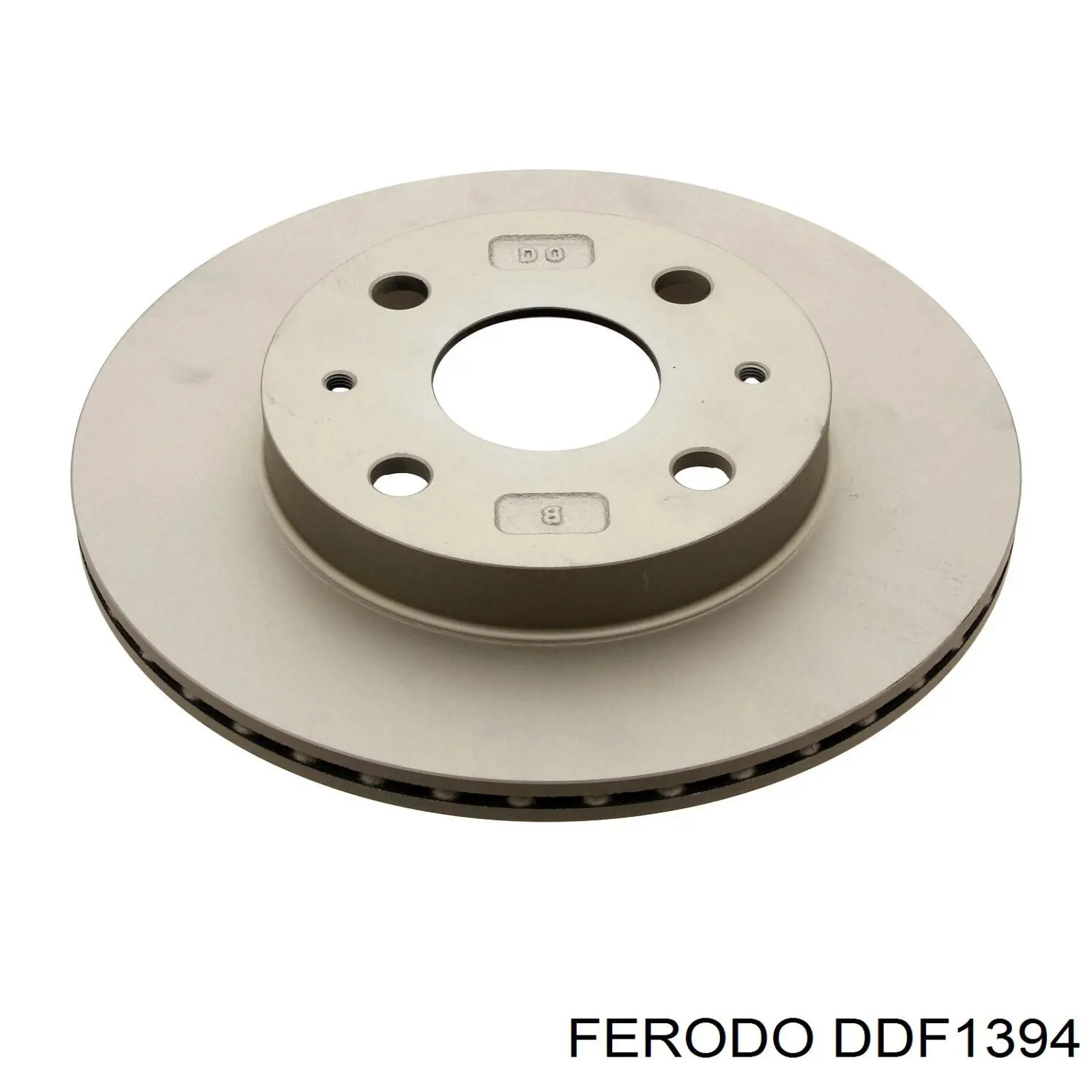 DDF1394 Ferodo диск гальмівний передній