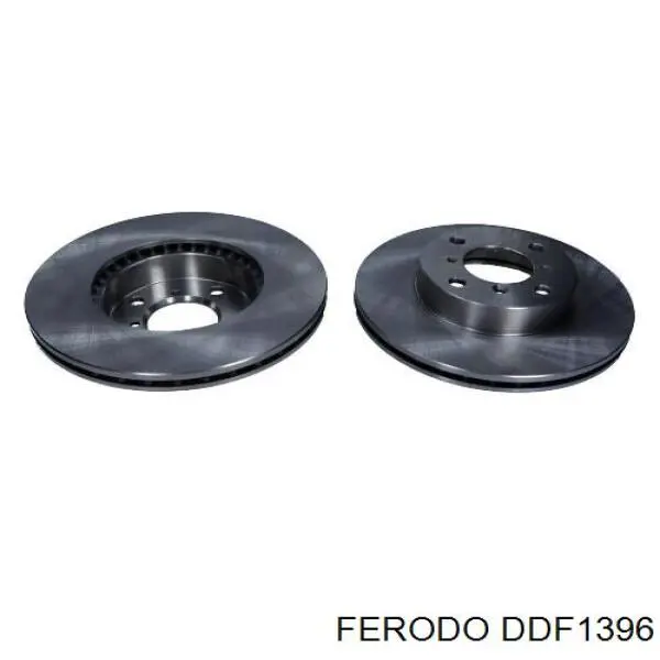 DDF1396 Ferodo диск гальмівний передній
