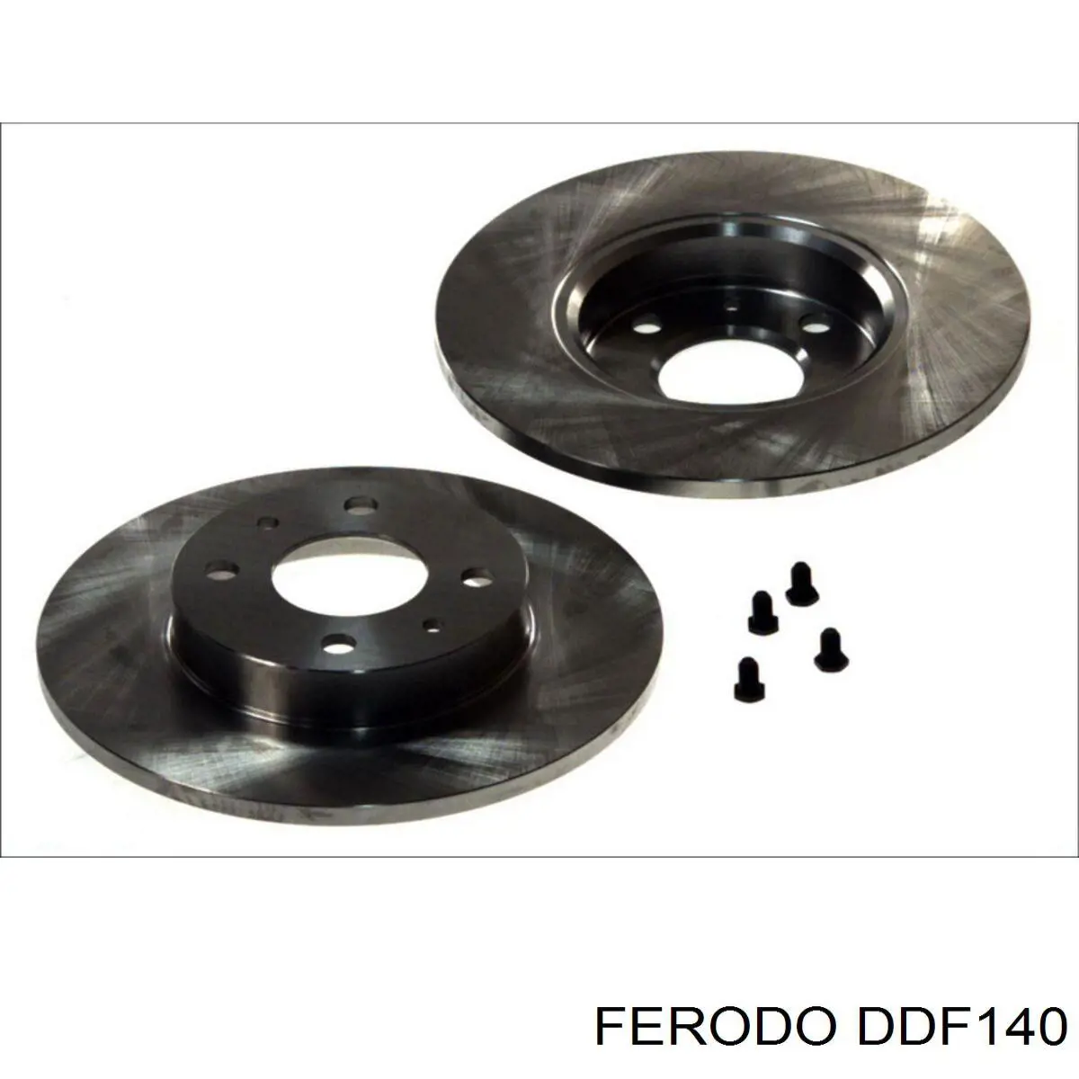 DDF140 Ferodo диск гальмівний передній