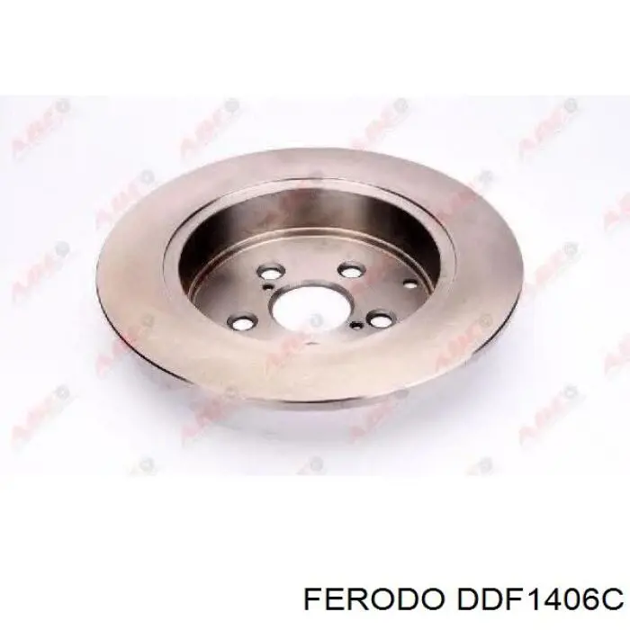 Купити DDF1406C Ferodo Диск заднього гальма