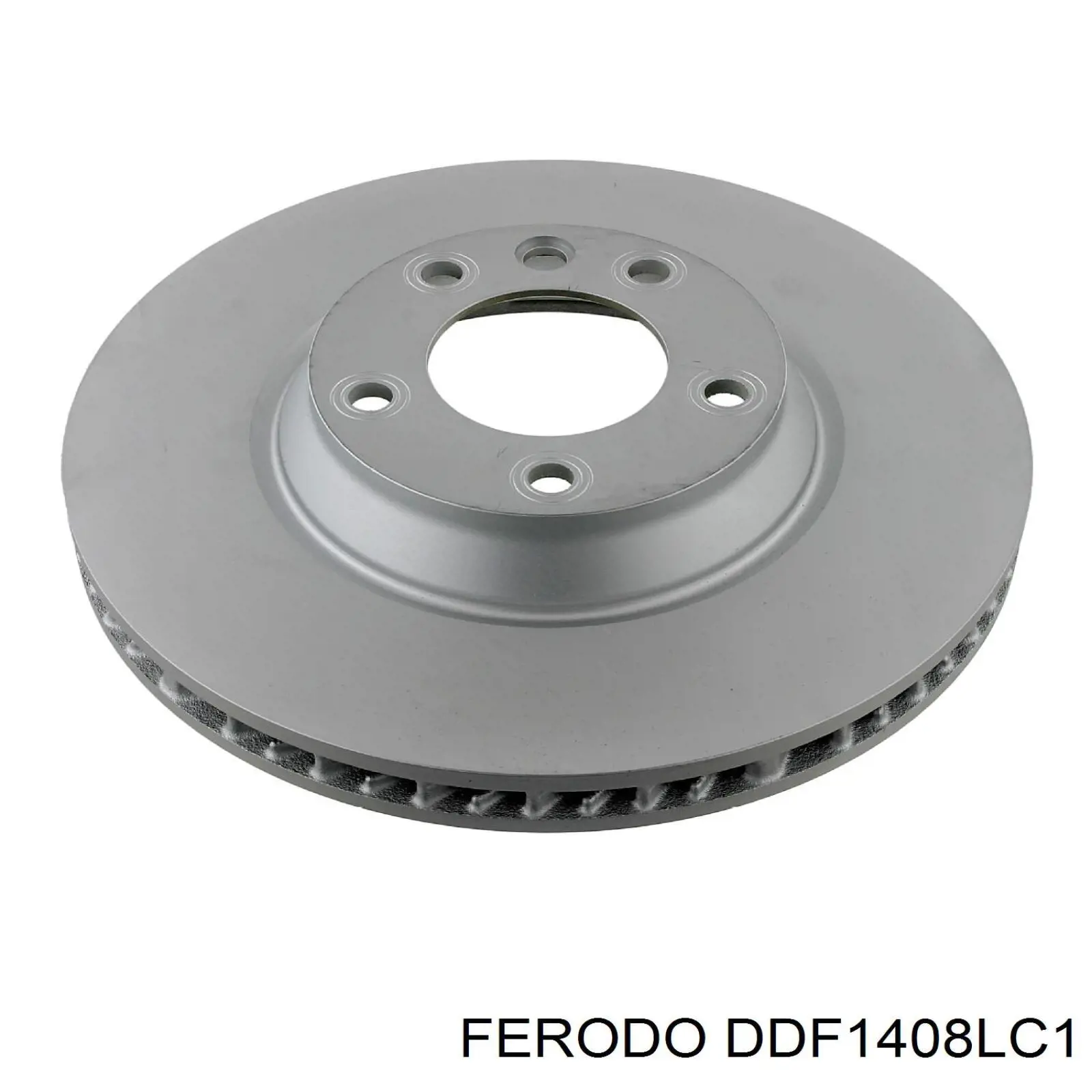 DDF1408LC1 Ferodo диск гальмівний передній