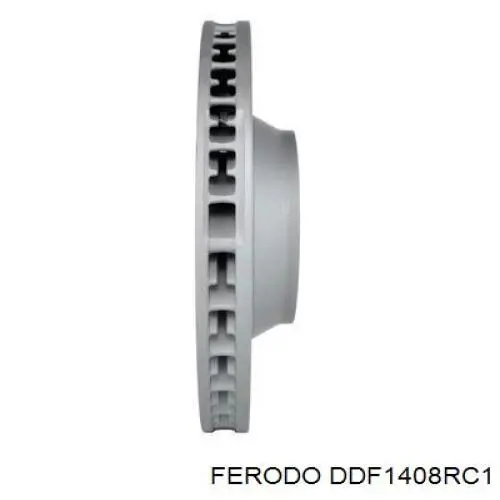Диск гальмівний передній Ferodo DDF1408RC1