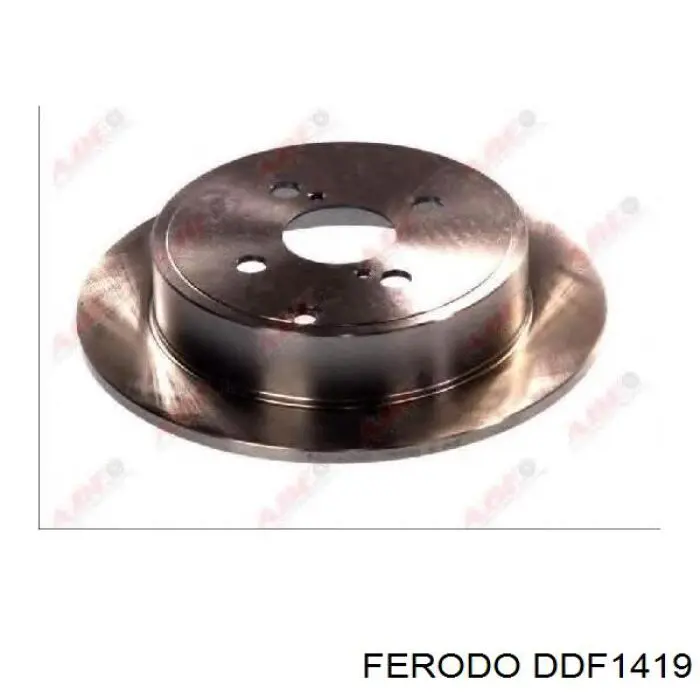 Купити DDF1419 Ferodo Диск заднього гальма