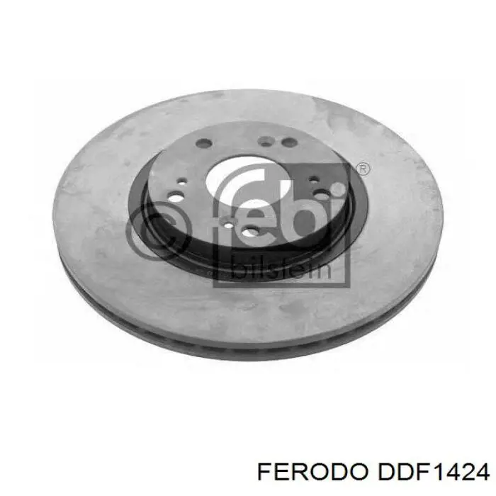 Диск переднього гальма Ferodo DDF1424 ціна, від 53.18 USD
