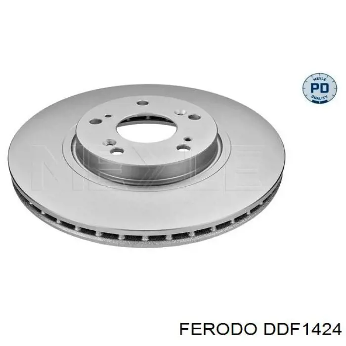 DDF1424 Ferodo Гальмо дискове переднє