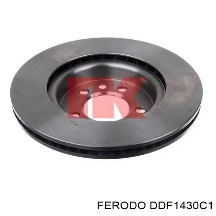 Гальмівні диски передні DDF1430C1 Ferodo