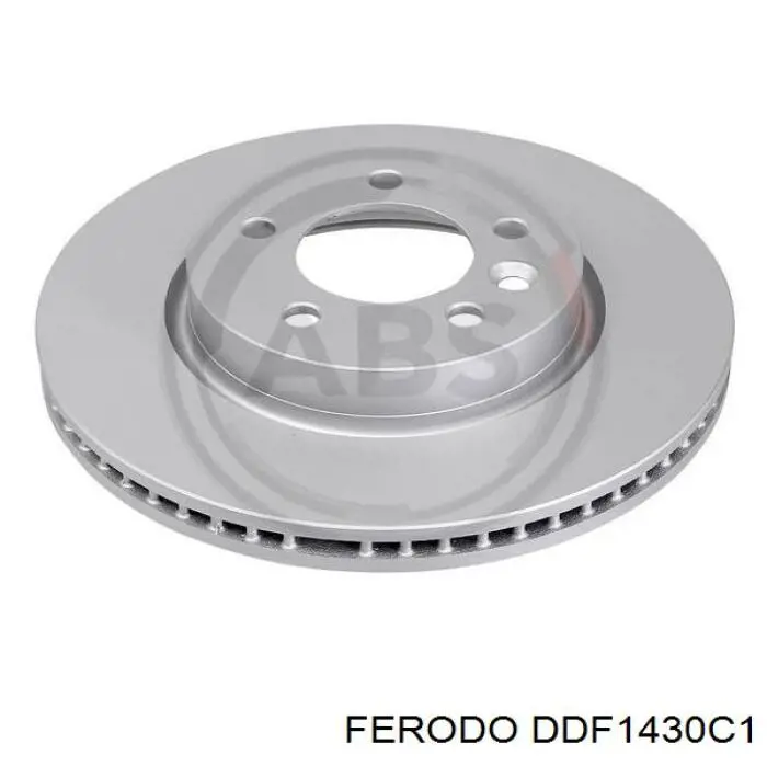 DDF1430C1 Ferodo диск гальмівний передній