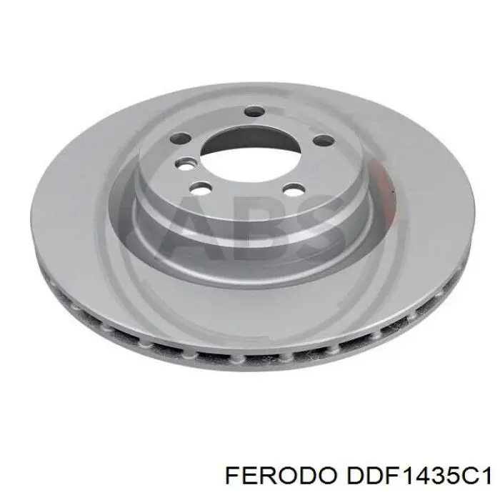 Диск переднього гальма Ferodo DDF1435C1 ціна, від 92.32 USD