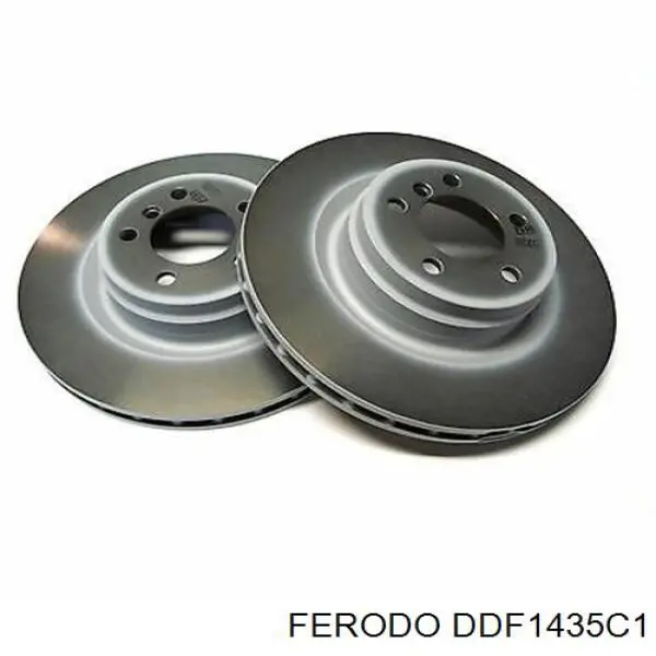 DDF1435C1 Ferodo Гальмо дискове переднє