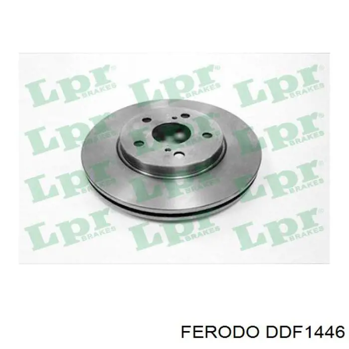 DDF1446 Ferodo Гальмо дискове переднє