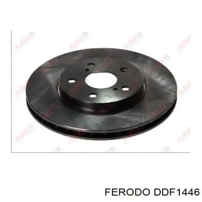 DDF1446 Ferodo Гальмо дискове переднє