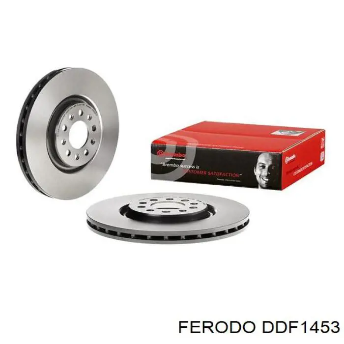 DDF1453 Ferodo диск гальмівний передній
