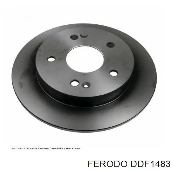 Купити DDF1483 Ferodo Диск заднього гальма