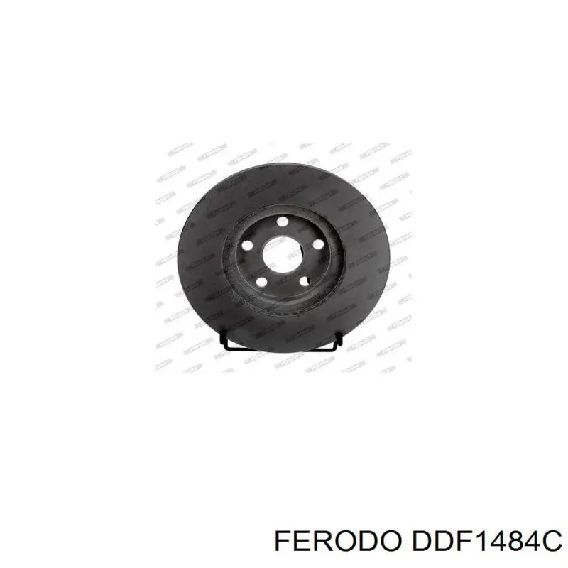 Диск гальмівний передній DDF1484C Ferodo