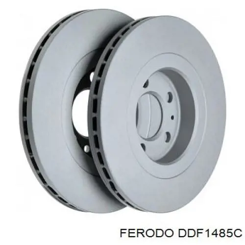 Купити DDF1485C Ferodo Диск заднього гальма