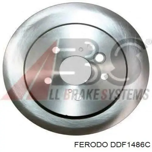Гальмівні диски DDF1486C Ferodo