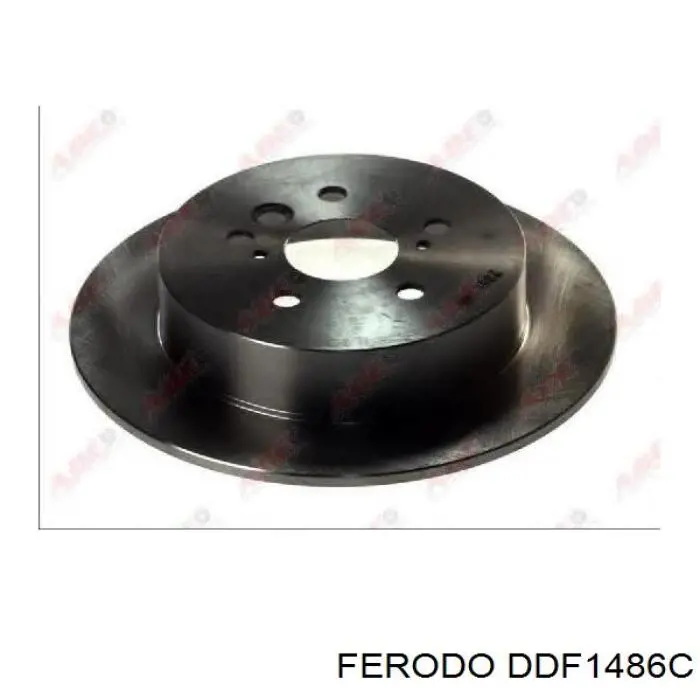 Задні дискові гальма Ferodo DDF1486C ціна, від 43.97 USD