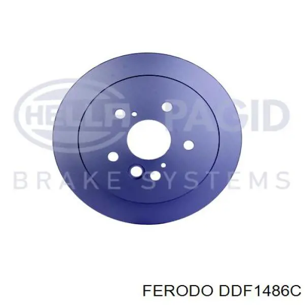Купити DDF1486C Ferodo Диск заднього гальма
