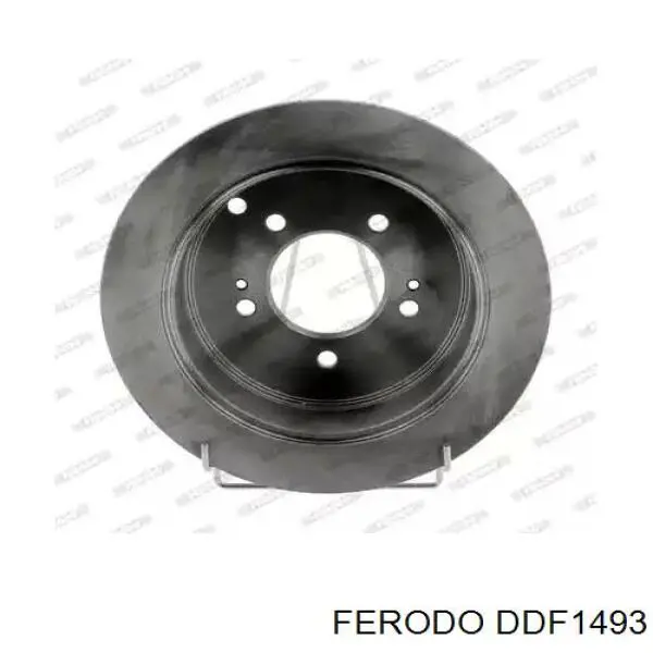 Купити DDF1493 Ferodo Диск заднього гальма